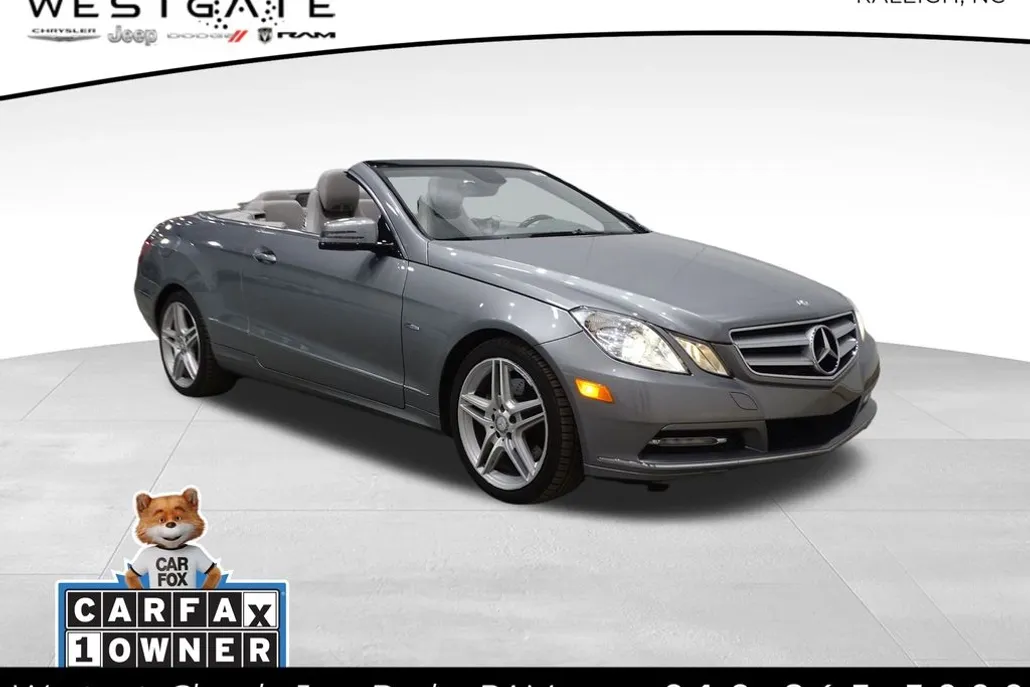 2012 Mercedes Benz E 350 Cabriolet photo 1