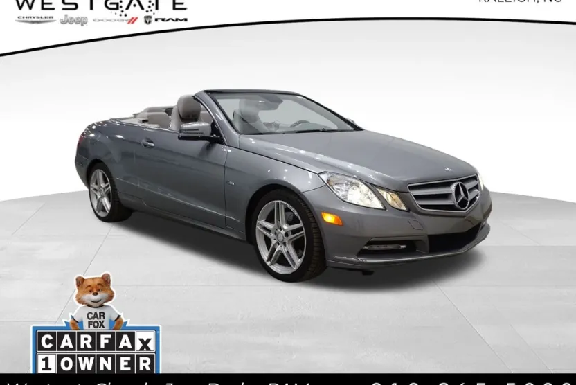 2012 Mercedes Benz E 350 Cabriolet photo 1