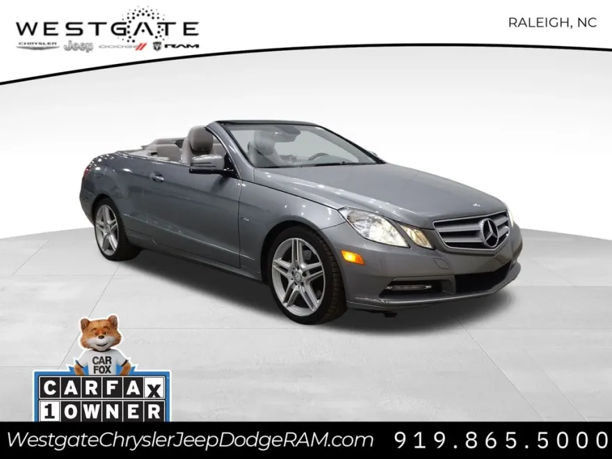2012 Mercedes Benz E 350 Cabriolet photo 1