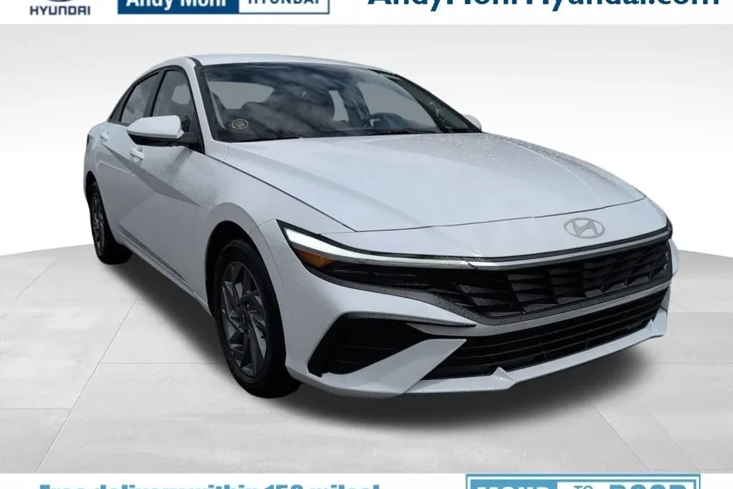 2025 Hyundai Elantra Hybrid Blue photo 1