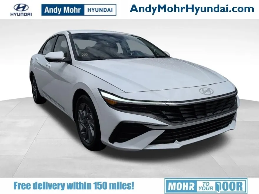 2025 Hyundai Elantra Hybrid Blue photo 1