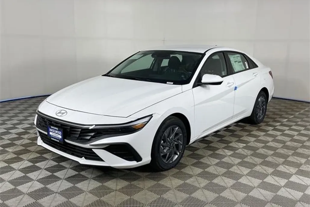2025 Hyundai Elantra Hybrid Blue photo 1