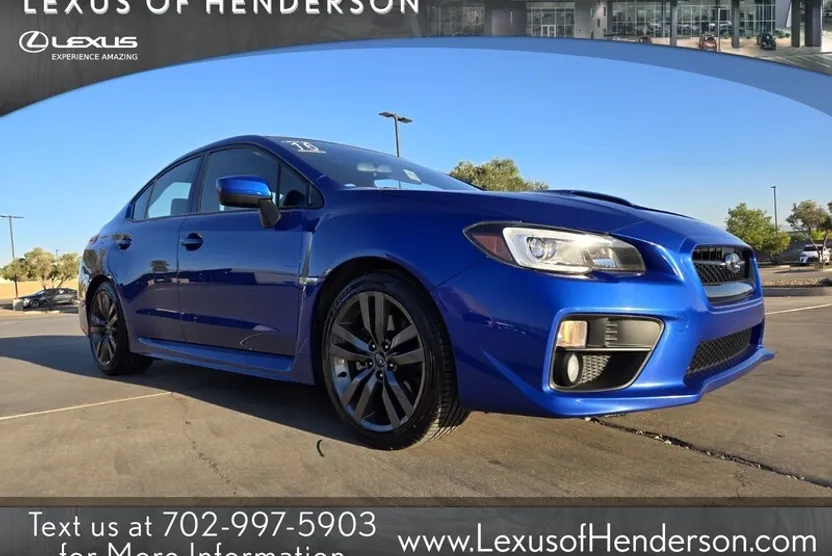 2016 Subaru WRX Limited photo 1