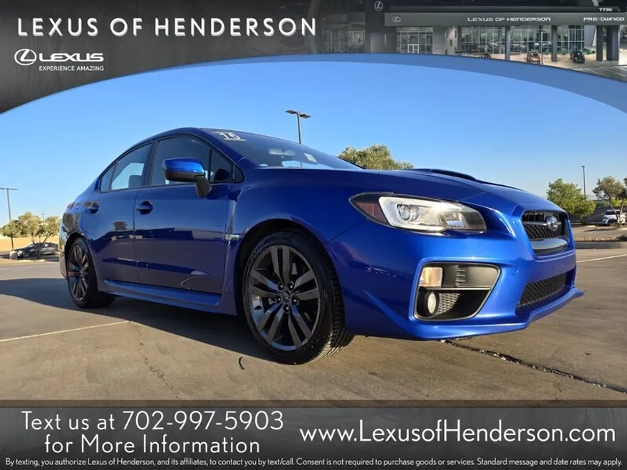 2016 Subaru WRX Limited photo 1
