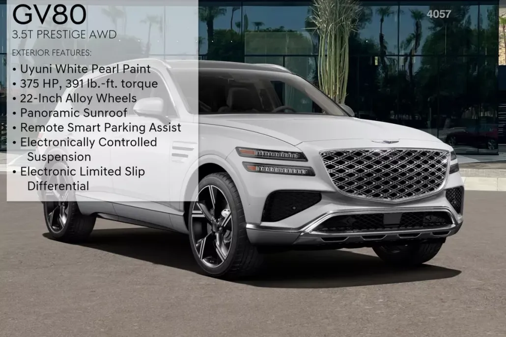2025 Genesis GV80 3.5T Prestige AWD photo 1