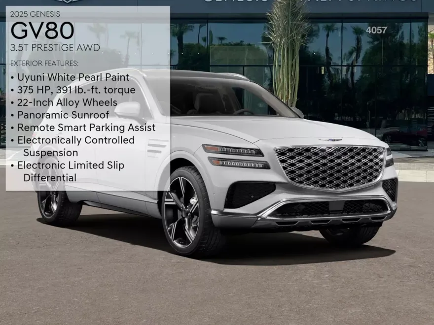 2025 Genesis GV80 3.5T Prestige AWD photo 1