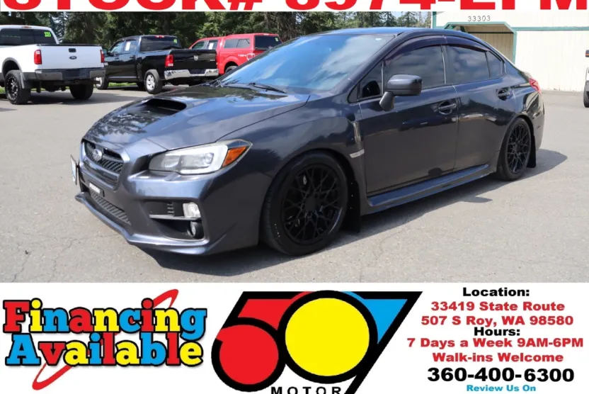 2015 Subaru WRX Limited photo 1