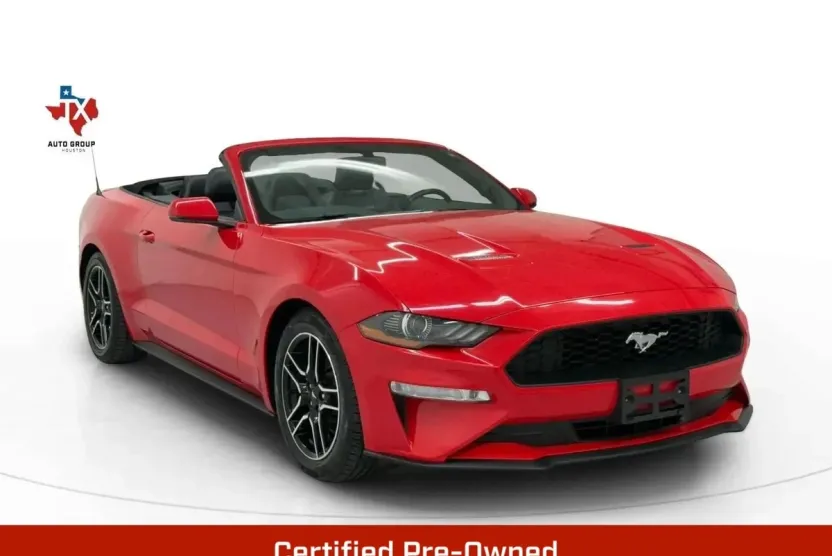 2018 Ford Mustang EcoBoost Premium Convertible photo 1