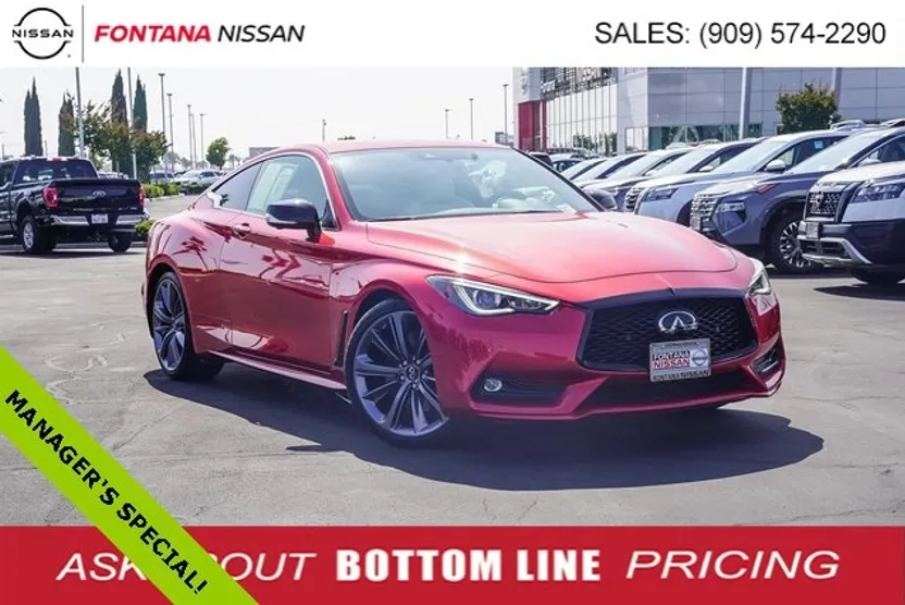 2022 Infiniti Q60 Red Sport 400 photo 1