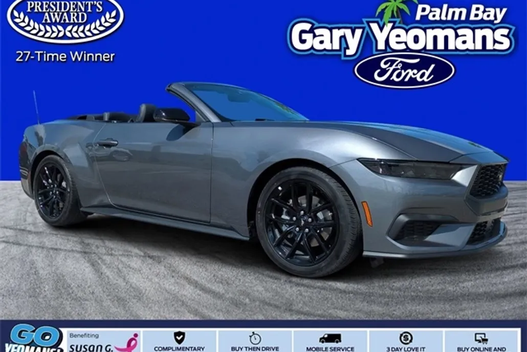 2025 Ford Mustang EcoBoost Premium Convertible photo 1
