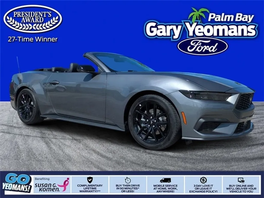 2025 Ford Mustang EcoBoost Premium Convertible photo 1