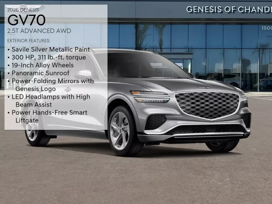 2026 Genesis GV70 2.5T Advanced photo 1