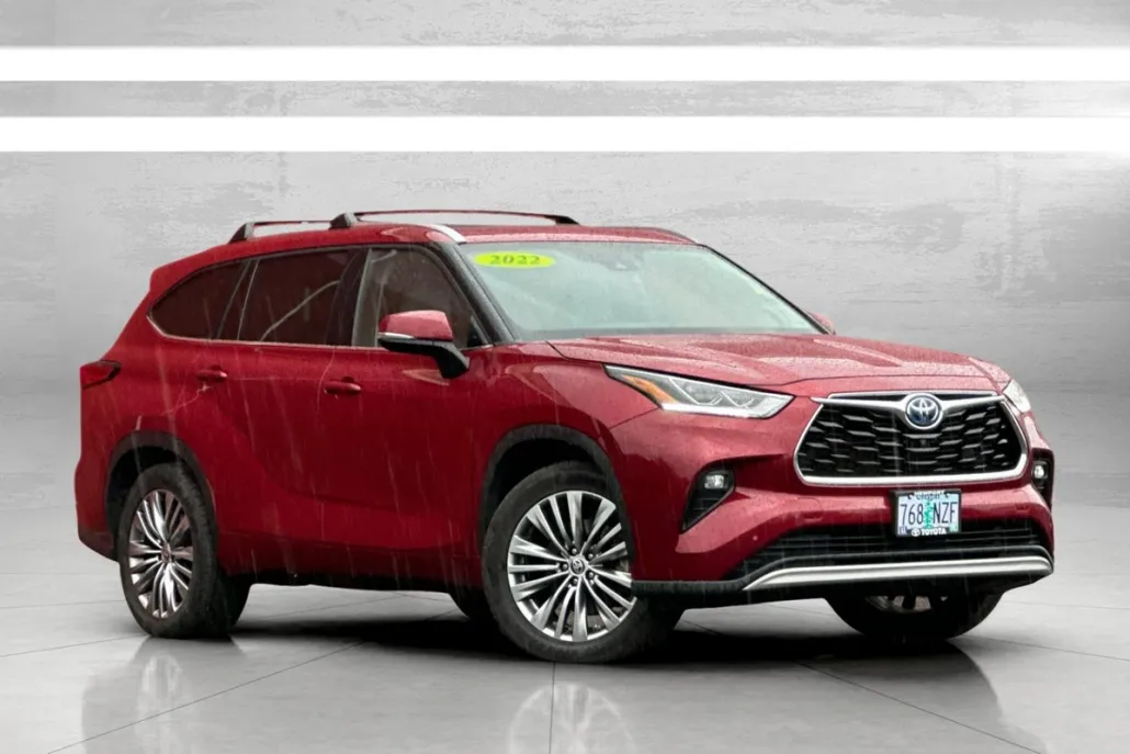 2022 Toyota Highlander Hybrid Platinum photo 1