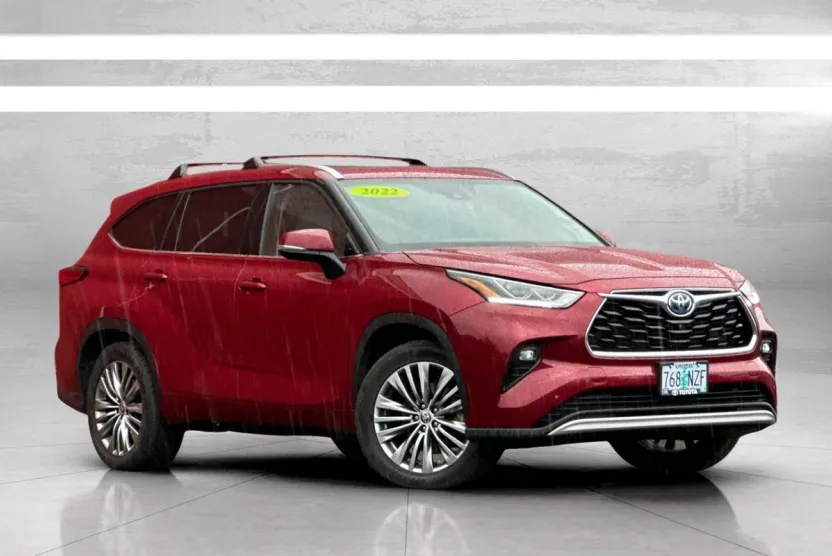2022 Toyota Highlander Hybrid Platinum photo 1