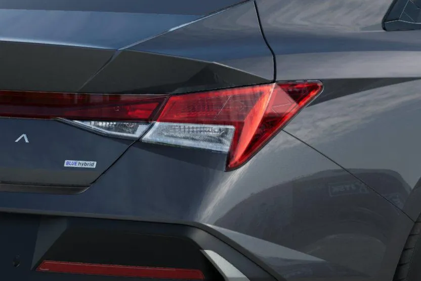 2025 Hyundai Elantra Hybrid Blue photo 1