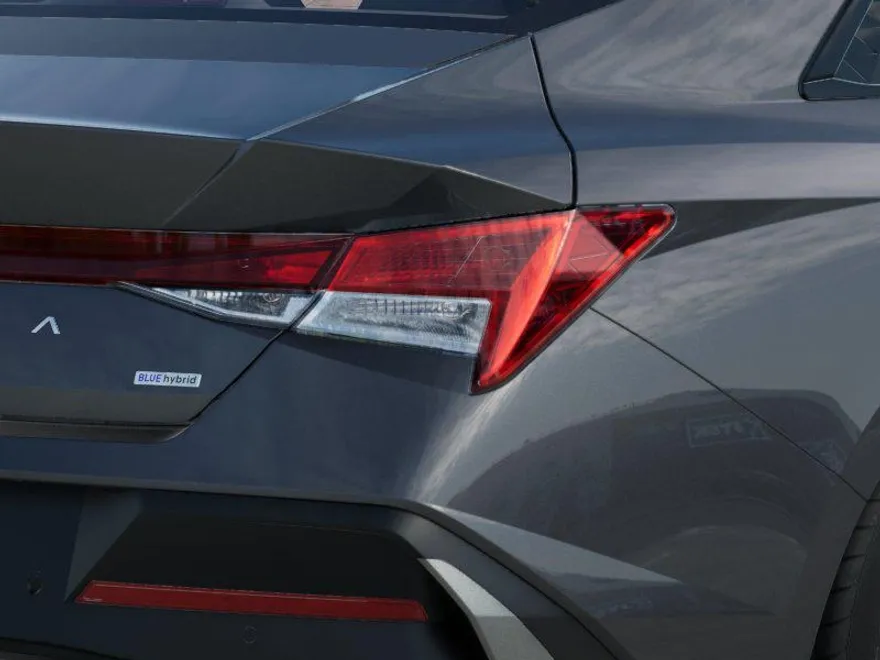 2025 Hyundai Elantra Hybrid Blue photo 1