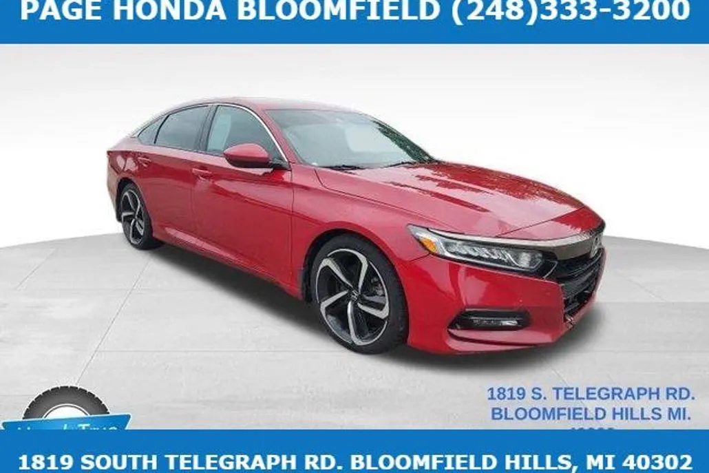 2019 Honda Accord Sport 1.5T photo 1