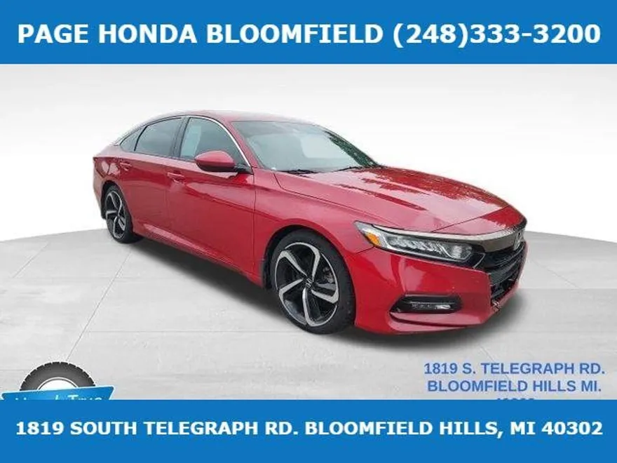 2019 Honda Accord Sport 1.5T photo 1
