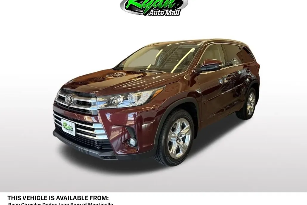 2019 Toyota Highlander Limited photo 1