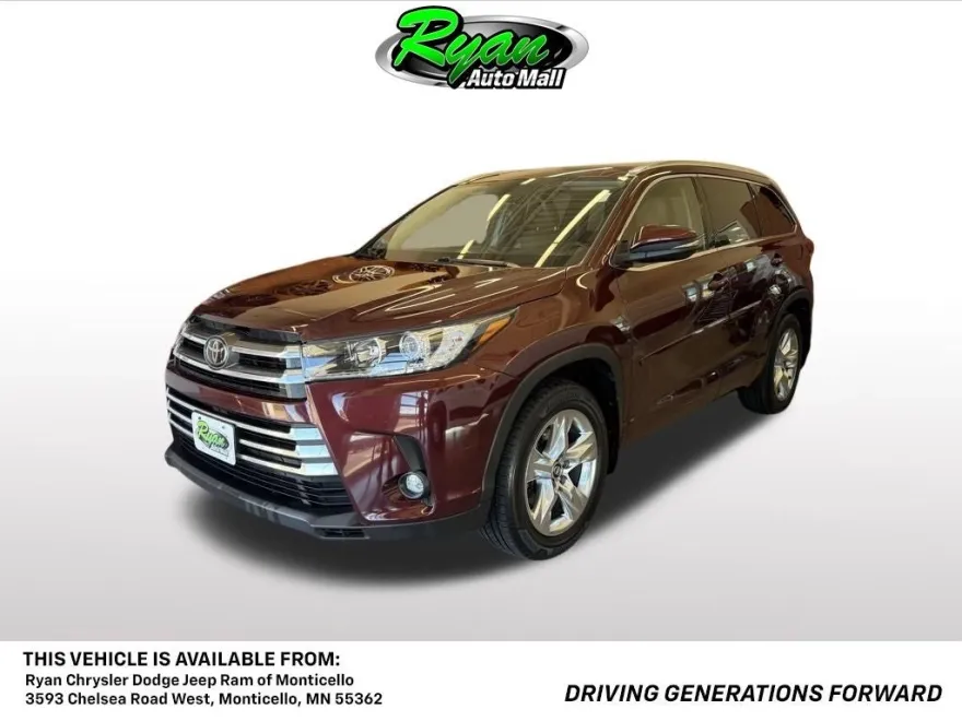 2019 Toyota Highlander Limited photo 1