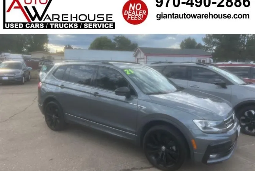 2021 Volkswagen Tiguan SE R-Line Black photo 1