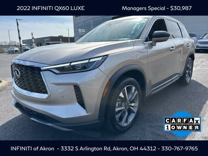 2022 Infiniti QX60 Luxe photo 1