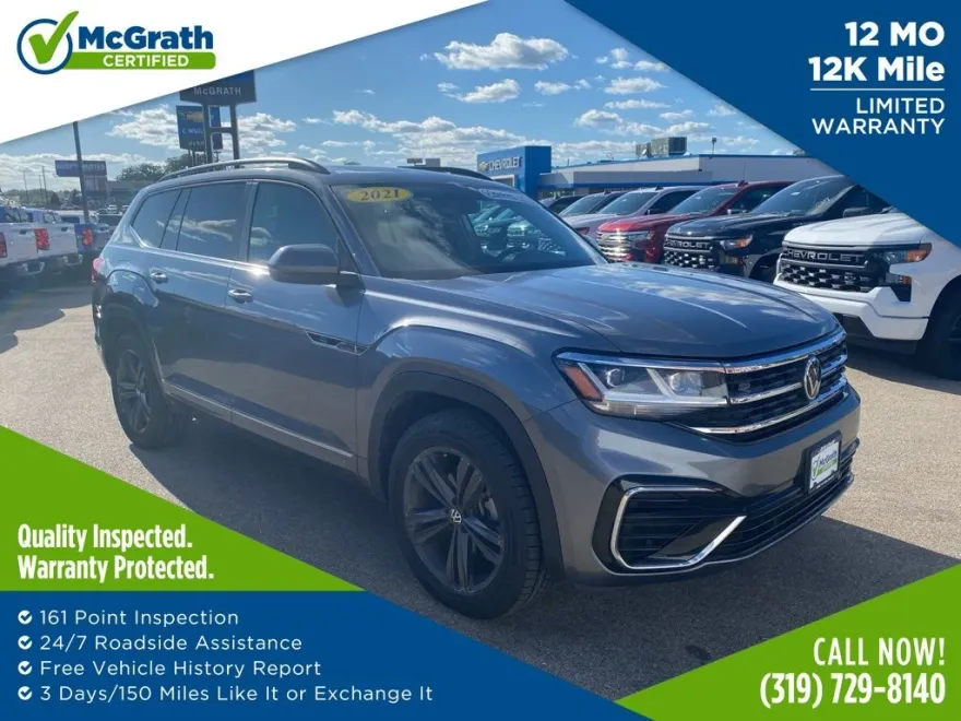 2021 Volkswagen Atlas V6 SE Technology R-Line photo 1