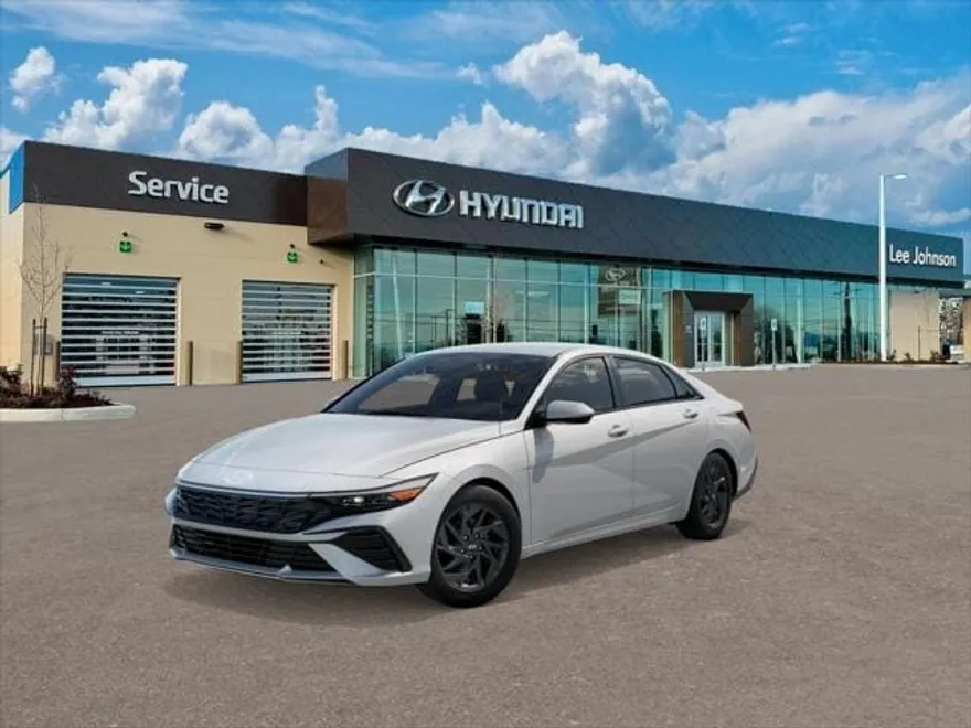 2025 Hyundai Elantra Hybrid Blue photo 1
