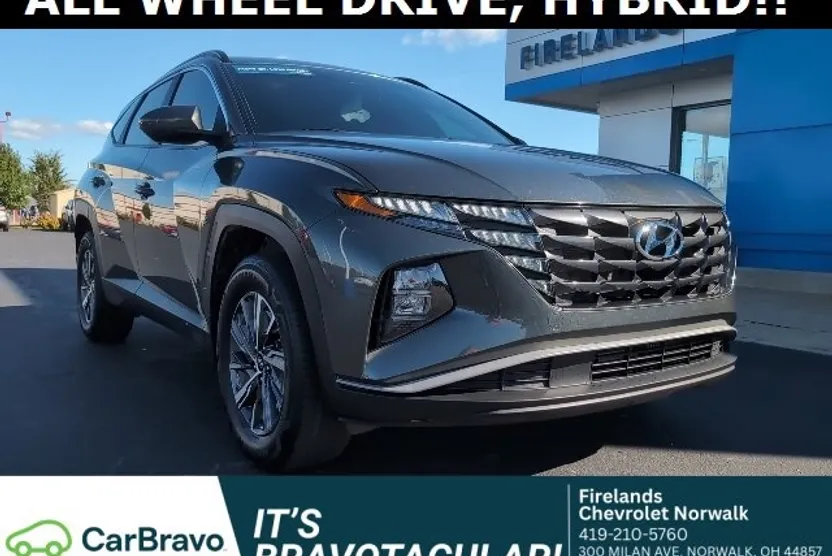 2023 Hyundai Tucson Hybrid Blue photo 1