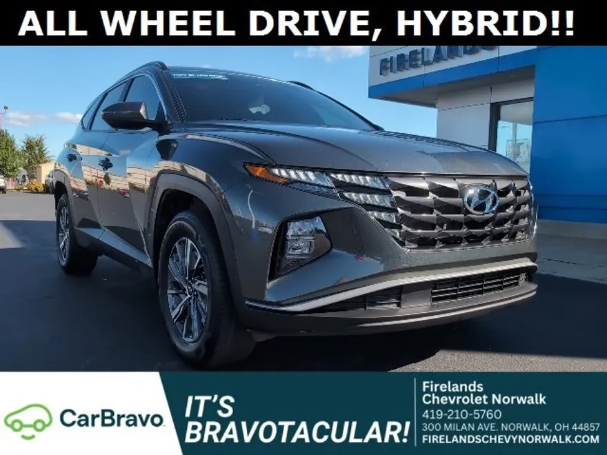 2023 Hyundai Tucson Hybrid Blue photo 1
