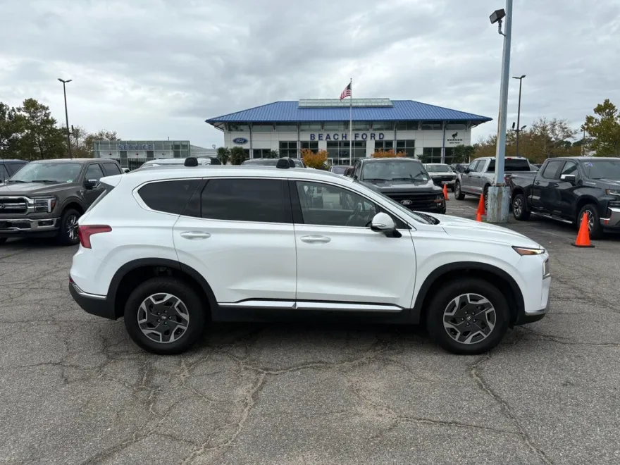 2021 Hyundai Santa Fe Blue photo 1