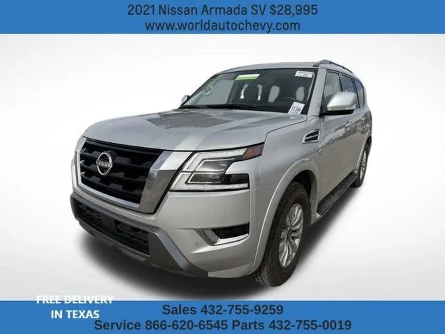 2021 Nissan Armada SV photo 1