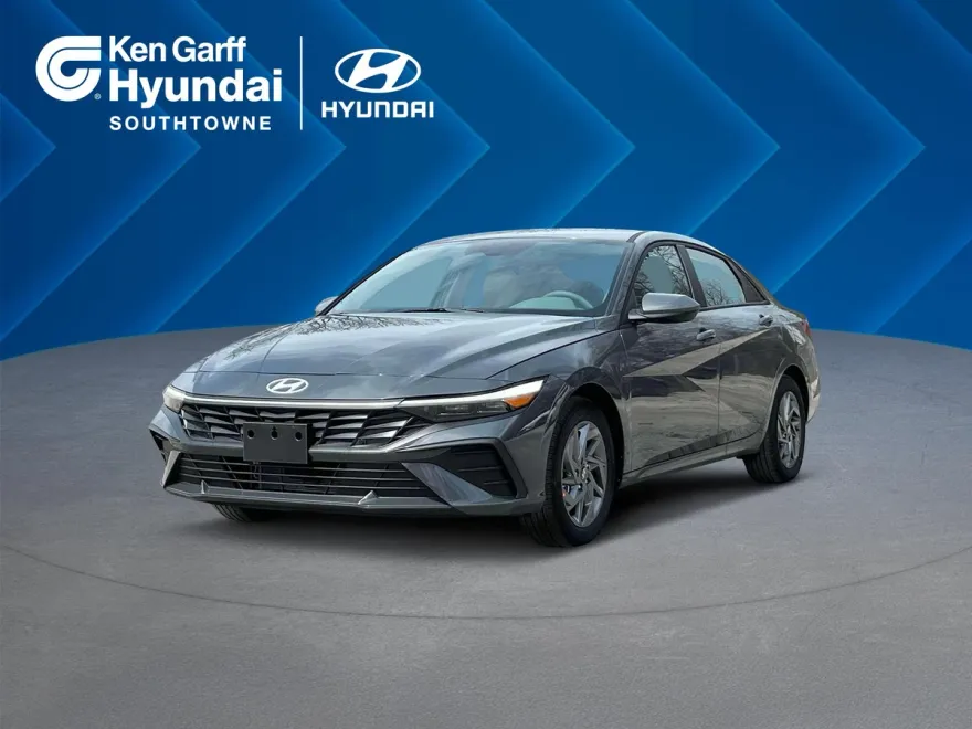 2025 Hyundai Elantra Hybrid Blue photo 1