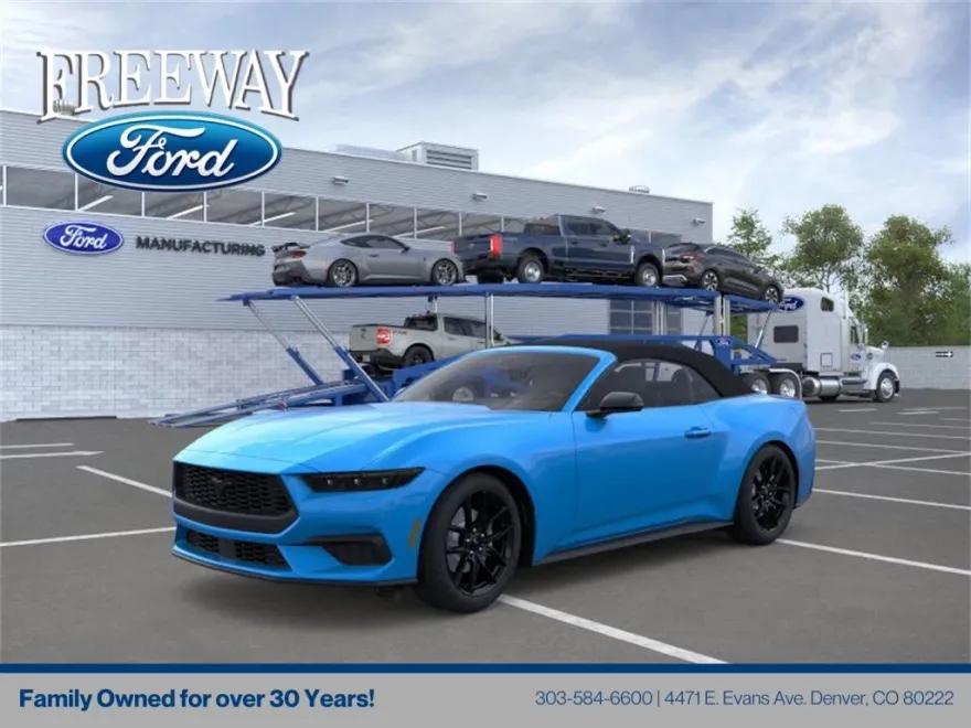 2025 Ford Mustang EcoBoost Convertible photo 1