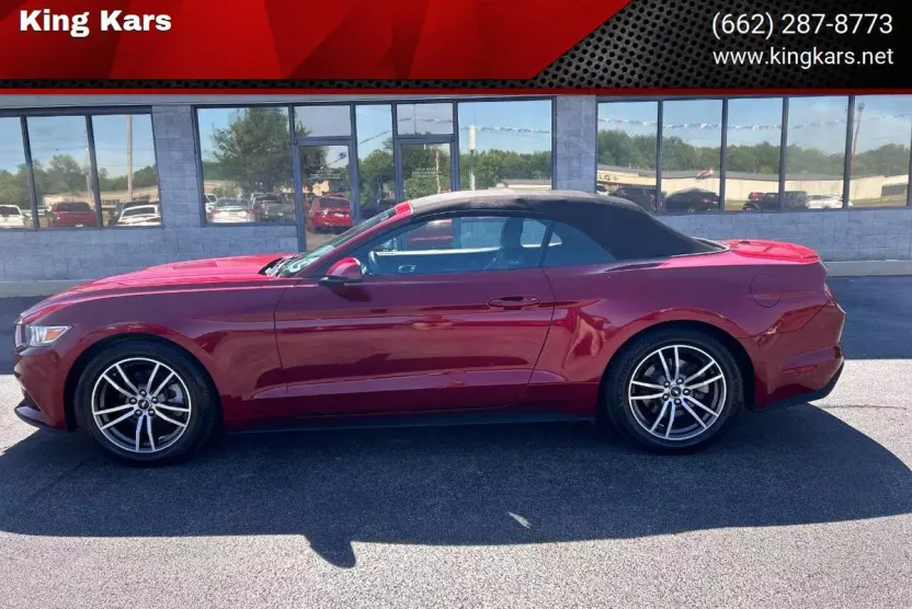 2017 Ford Mustang EcoBoost Premium Convertible photo 1