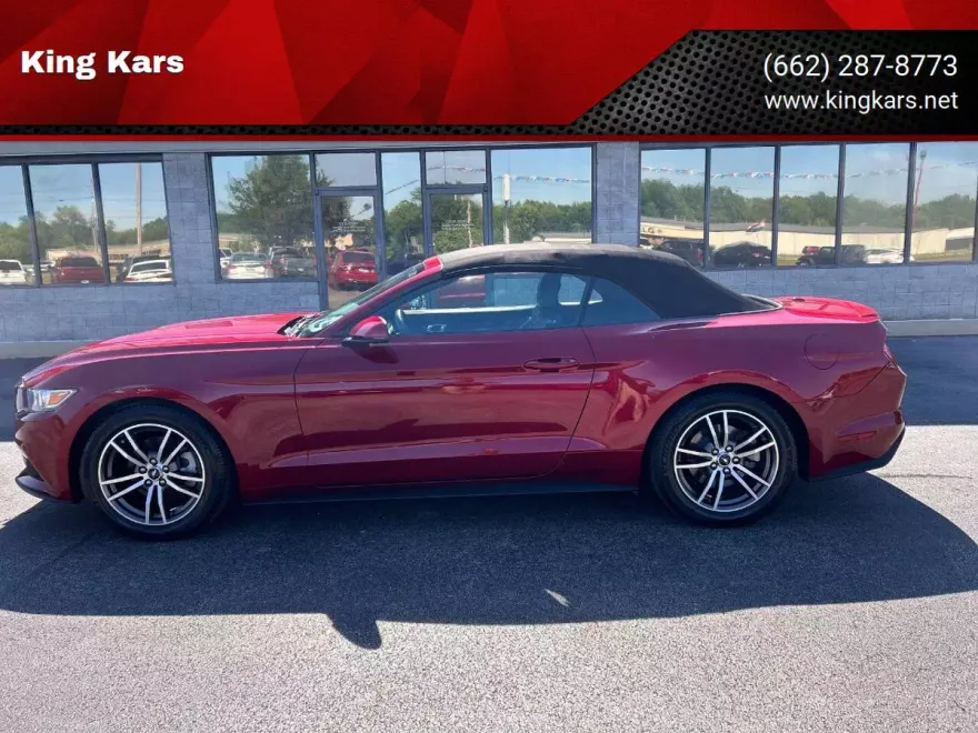 2017 Ford Mustang EcoBoost Premium Convertible photo 1