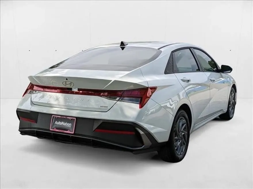2025 Hyundai Elantra Hybrid Blue photo 1