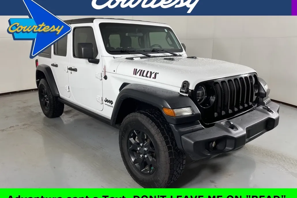 2020 Jeep Wrangler Unlimited Willys photo 1