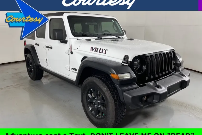 2020 Jeep Wrangler Unlimited Willys photo 1