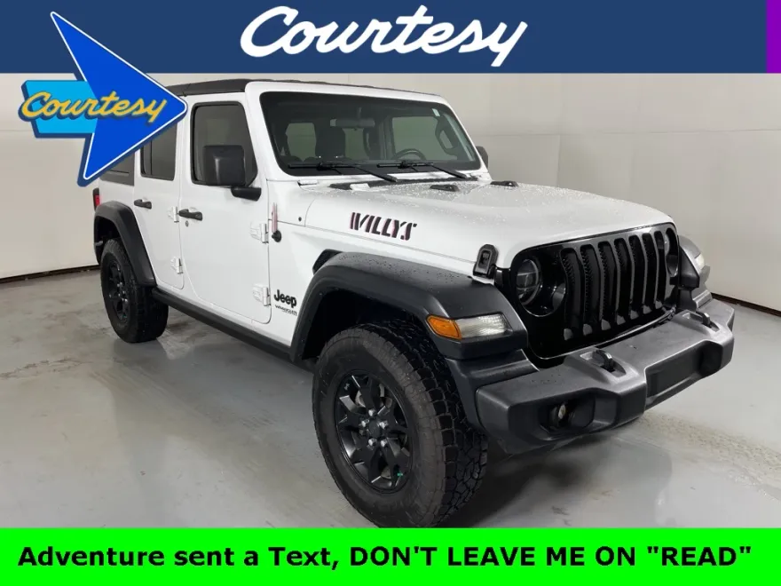 2020 Jeep Wrangler Unlimited Willys photo 1