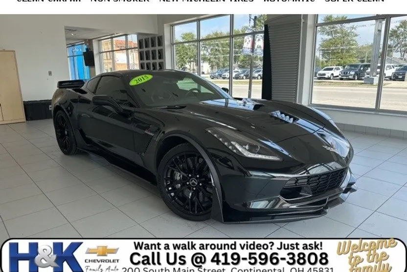 2015 Chevrolet Corvette Stingray 3LZ Z06 photo 1