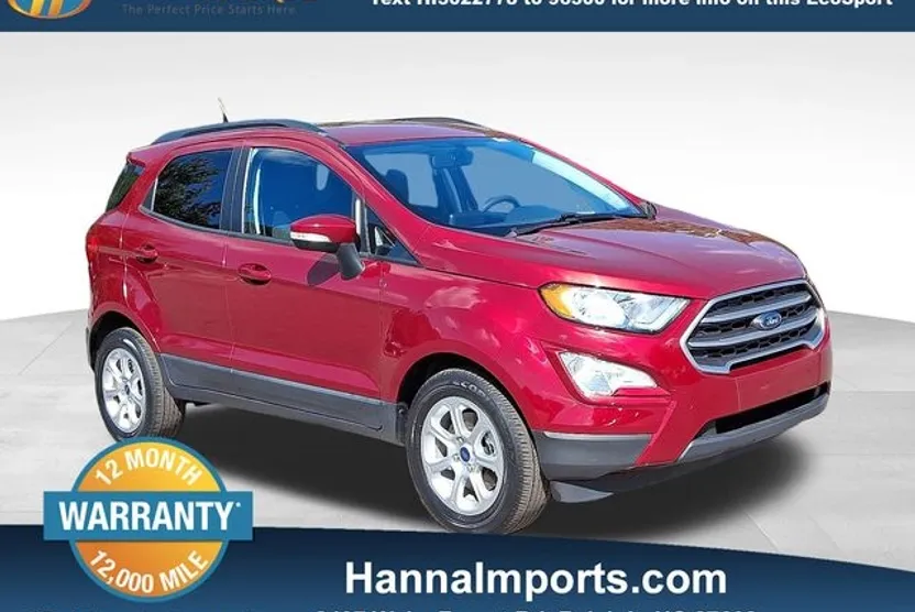 2021 Ford EcoSport SE photo 1