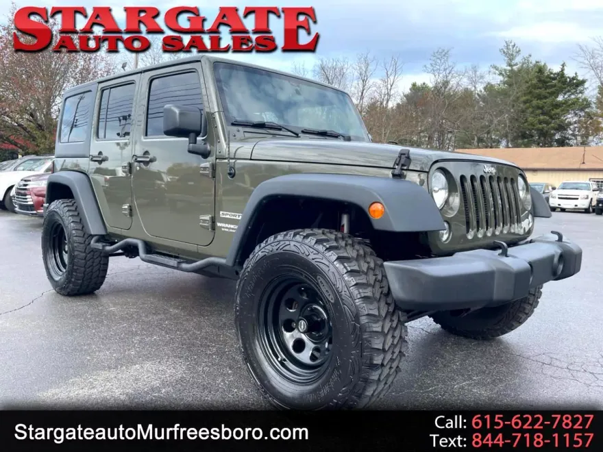 2016 Jeep Wrangler Unlimited Sport photo 1