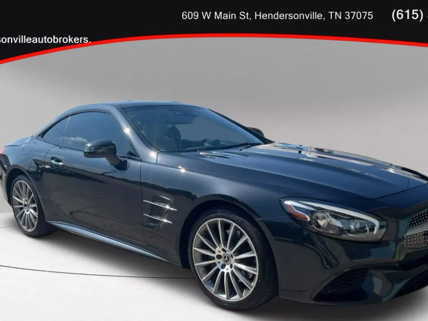 2018 Mercedes Benz SL 550 photo 1