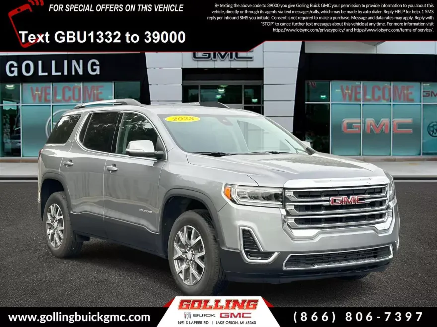 2023 Gmc Acadia SLE photo 1