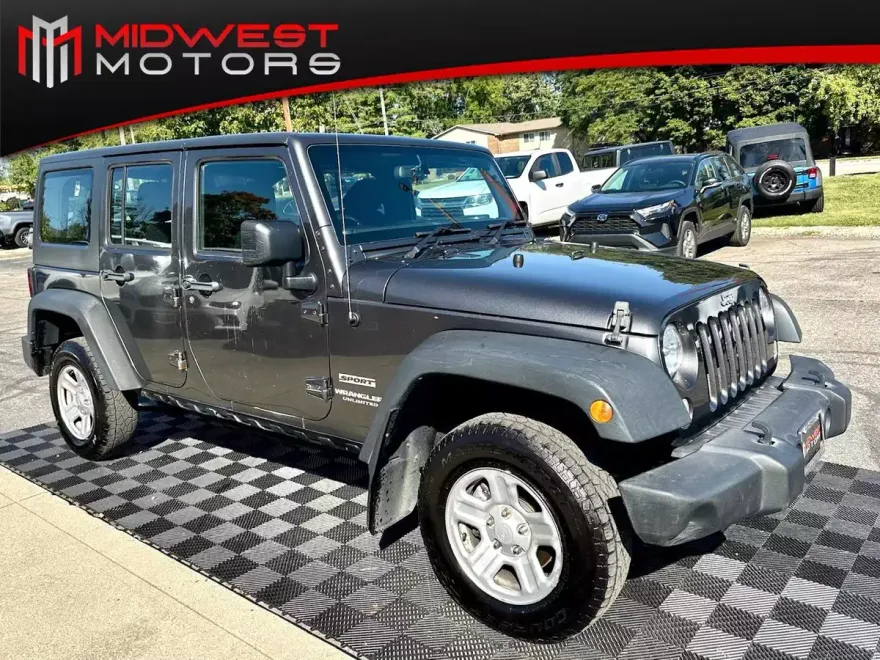 2017 Jeep Wrangler Unlimited Sport RHD photo 1