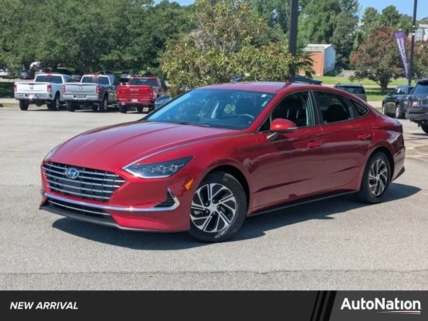 2023 Hyundai Sonata Hybrid Blue photo 1