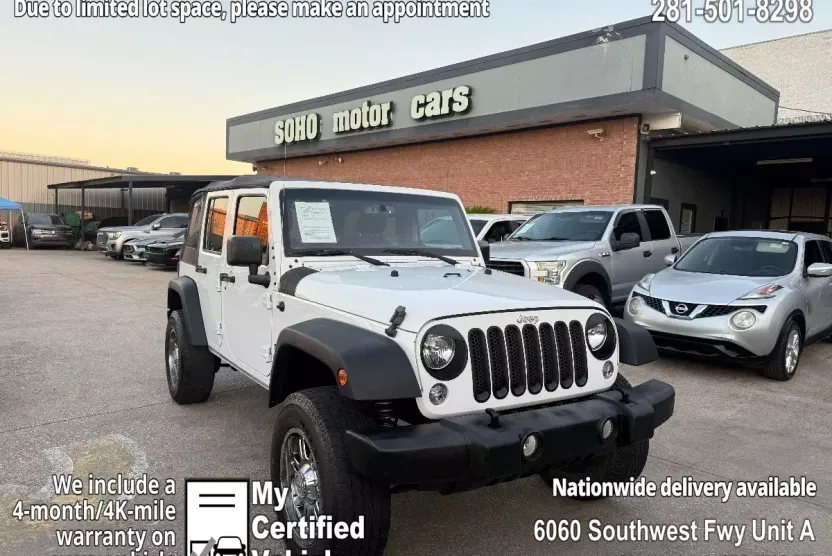 2018 Jeep Wrangler Unlimited Sport S photo 1