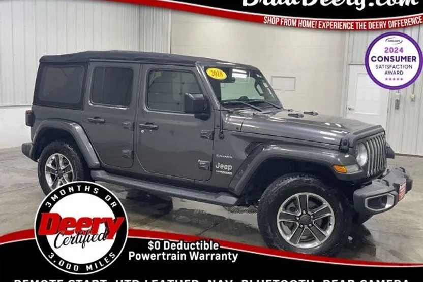 2018 Jeep Wrangler Unlimited Sahara photo 1