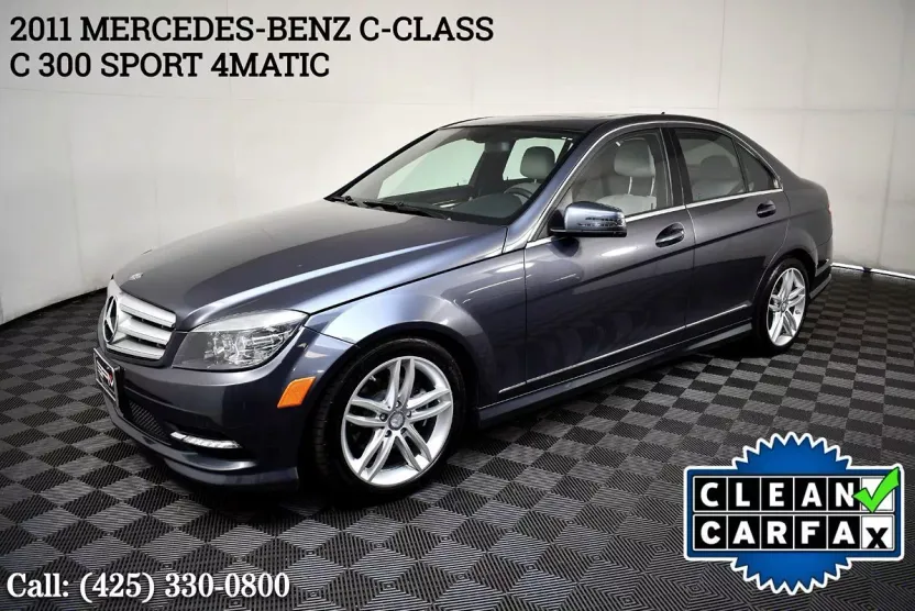 2011 Mercedes Benz C 300 Sport Sedan 4MATIC photo 1